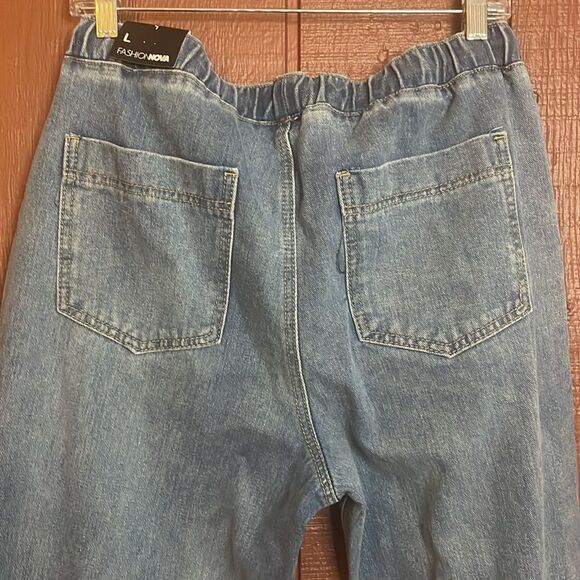 NWT Fashion Nova jogger jeans - Picture 6 of 7